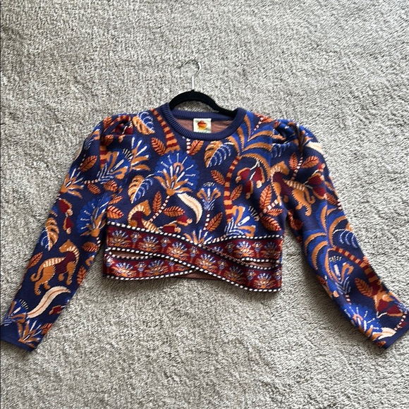 Colorful Patterned Women's Top - Picture 1 of 4